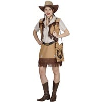 Andrea Moden - Kostüm Cowgirl, Kleid, Gürtel und Weste, Cowboy, Wilder Westen, Mottoparty, Karneval