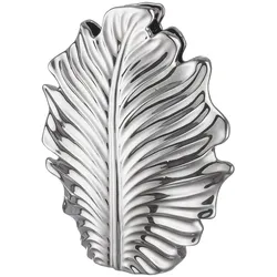 GILDE Vase Blatt Monstera 38cm