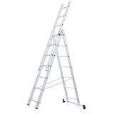 WERNER Mehrzweckleiter 3-Teilig 7 Sprossen