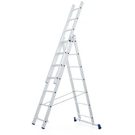 WERNER Mehrzweckleiter 3-Teilig 7 Sprossen