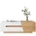 stilvora Weiß Holzwerkstoff 120 x 50 x 37,5 cm