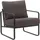 CLP Lounger Manea braun/Kunstleder