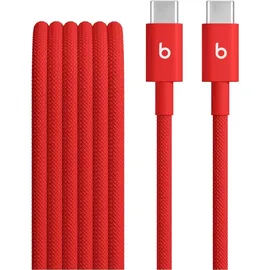 Apple Beats USB-C zu USB-C gewebtes Kabel 1.5 m Rapid Red