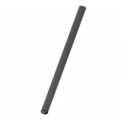 Papstar 500x Trinkhalme Strohhalme Kunststoff PP Mehrweg schwarz 150 mm O 8 mm