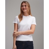 OPUS T-Shirt mit Rundhalsausschnitt Modell 'Samun', Weiss, 40