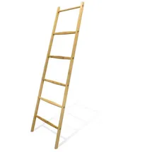 Spetebo Garderobenständer Bambus Natur