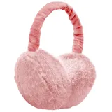 Uoimky Ohrenwärmer, Ohrenschützer Damen Winter Faltbare und Verstellbarer Plüsch Earmuffs Bequemer weicher Ohrenschutz Warmers Earmuffs für Damen und Herren, Rosa - Einheitsgröße