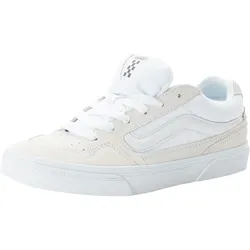Sneaker VANS "Caldrone", Gr. 39, weiß (suede, mesh weiß), Leder, Textil, Synthetik, sportlich, Schuhe