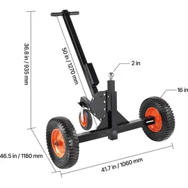 Vevor 2-in-1-Anhängerwagen