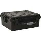 vidaXL Flugkoffer Tragbar Schwarz 55x43x21 cm PP