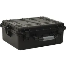 vidaXL Flugkoffer Tragbar Schwarz 55x43x21 cm PP