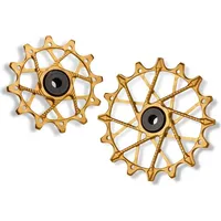 Garbaruk Shimano 12s Fahrrad-schaltröllchensatz Golden 14-16t Golden 14-16t