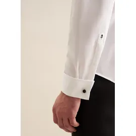 Seidensticker Herren, Smokinghemd weiß Kent Slim fit, weiß, NOS