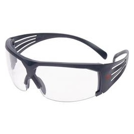 3M SecureFit SF601SGAFFI Schutzbrille mit Antibeschlag-Schutz Grau