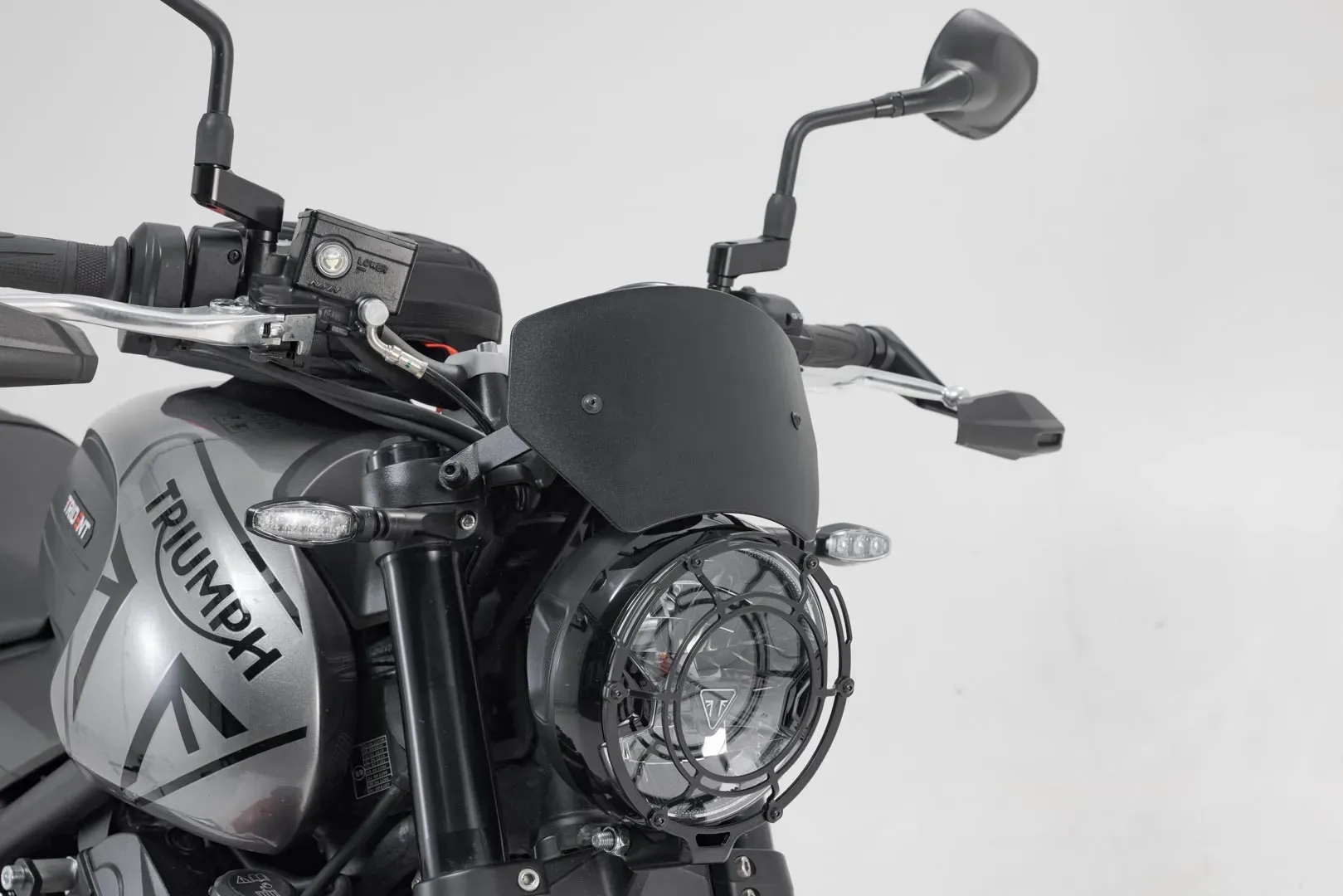 SW-Motech Windschild - Schwarz. Triumph Trident 660 (21-25)., schwarz