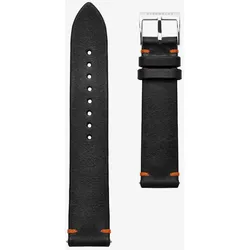 STERNGLAS - STRAP - KÜSTE - Editionsband schwarz orange - silber / 20 MM