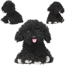 DEPESCHE TOPModel Hund 16 cm Schwarz