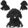 DEPESCHE TOPModel Hund 16 cm Schwarz