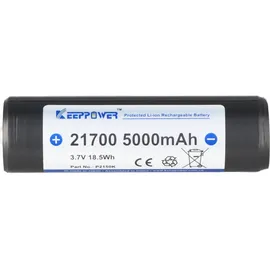 Keeppower Li-Ion-Akku 27700 5700 mAh 3,6 V - 3,7 V 69,5x26,8 mm