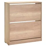 Adore Furniture Schuhschrank 84x73 cm braun - Braun