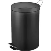ReinigungsBerater Treteimer 20 L schwarz Treteimer mit Kunststoff-Inneneimer,