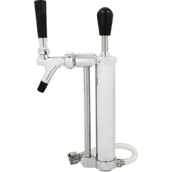 Picknickpumpe mit Kolbenschankhahn 5/8` Co2-Abgang