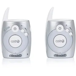 Chipolino Babyphone Astro 1,8 GHz Lautstärkeregelung, Nachtlicht, USB-Adapter silber
