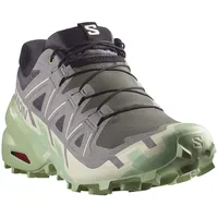 Salomon Speedcross 6 Damen castle rock/vanilla ice/smoke green 44