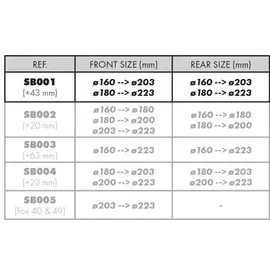 GALFER Bremssatteladapter