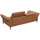 flexlux Couch Leder 3-Sitzer Braun