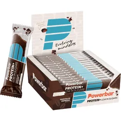 Powerbar Protein Plus Low Sugar Chocolate Espresso 16x35g - High Protein Riegel Einheitsgröße