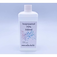Isopropanol/Isopropylalkohol Klar 70% 500 ml