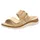 ROHDE Damen Pantolette mit schöner Zierschnalle und Klettverschluss Baviera 1301, Größe:41 EU, Farbe:Beige - 41