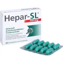 Hepar-SL 640 mg Filmtabletten 20 St.