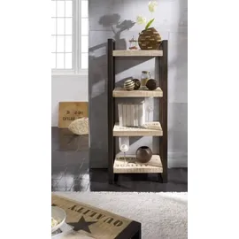 Massivmoebel24 Bücherregal 60 x 40 x 140 cm Beige