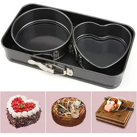 luxuskollektion 3-teiliges Springform Backformen Set