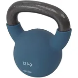 Cecotec Kettlebell-Gewicht von 12 kg Drumfit Kettlebell 12000 Neo. Neopren-Beschichtung, Gusseisen, ergonomischer Griff, ästhetisches Design und leicht zu reinigen, Abmessungen 19,6x16x22,8 cm