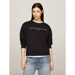 Sweatshirt »MDRN REG CORP LOGO C-NK SWTSHRT«, mit Logoschriftzug, Gr. S (36), Black, , 78105623-S