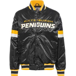 Starter Pittsburgh Penguins Bomberjacke Herren in black, Größe M - schwarz