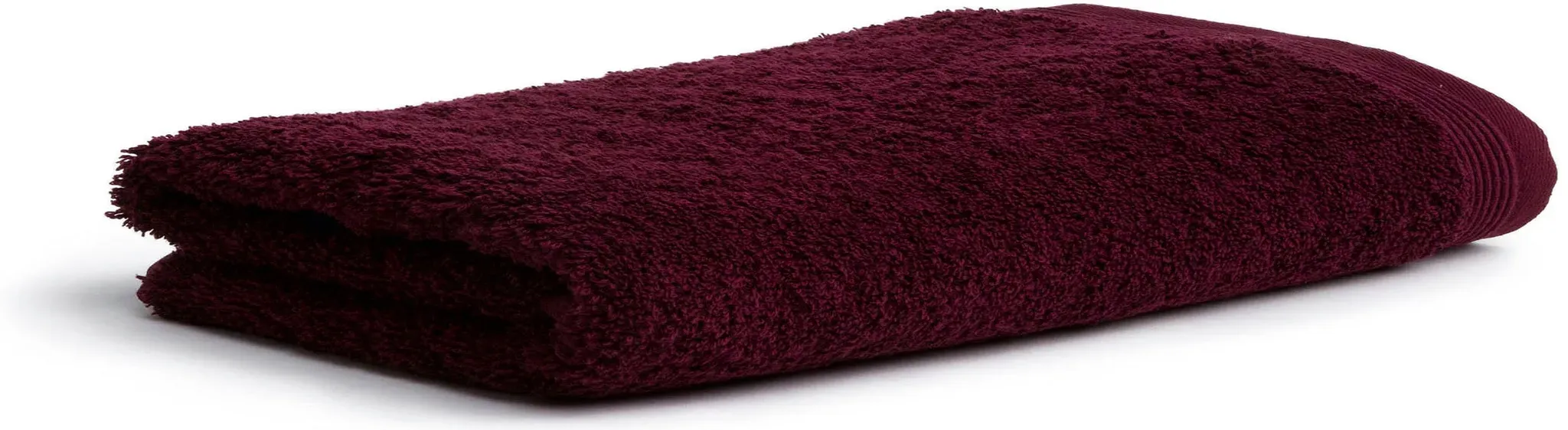 Badetuch MÖVE "Superwuschel" Handtücher (Packung) Gr. B/L: 80 cm x 150 cm (1 St.), rot (burgundy) Badetücher mit Stick Möve