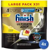 Finish 4x Spülmaschinen Tabs Ultimate Plus Limone 31 Stk.