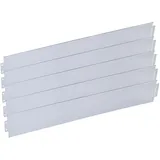 Wiltec Rasenkante 100 x 14 cm 30 Stück grau