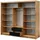 masseno Schiebetürenschrank DRAVEN 250 x 215 x 60,5 cm Braun