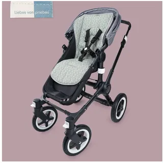 Liebes Von Priebes LOTTE Sitzauflage | Sitzeinlage für Kinderwagen und Buggy | Schonbezug | atmungsaktiv | beidseitig verwendbar