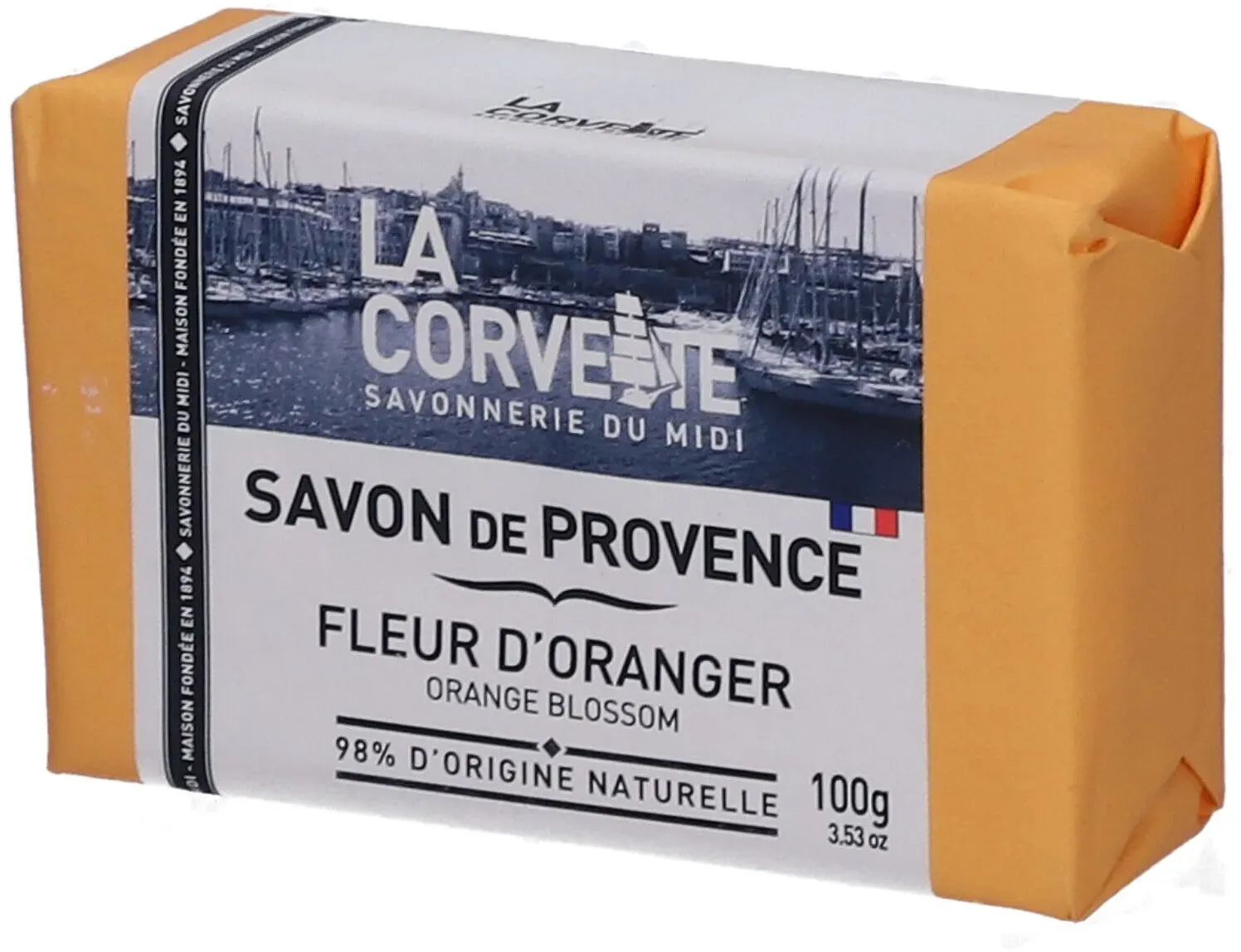 LA Corvette Seife aus der Provence Orangenblüte