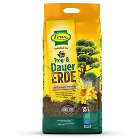 Frux frux® Bio Trog- & Dauererde Natürlich Gut torffrei - 15 Liter