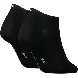 Tommy Hilfiger Sneaker Socken 2er Pack Schwarz 35-38