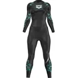 Arena Neoprenanzug Storm Coral Blau/Schwarz S