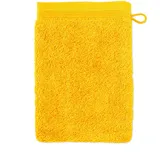 Waschhandschuh 15 x 20 cm gold