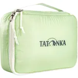 Packtasche Tatonka SQZY Padded Pouch M (1,7 L) – Ultraleichte, gepolsterte Aufbewahrungstasche mit Reißverschluss - Ideal zum Verstauen stoßempfindlicher Gegenstände im Reisegepäck - hell-grün